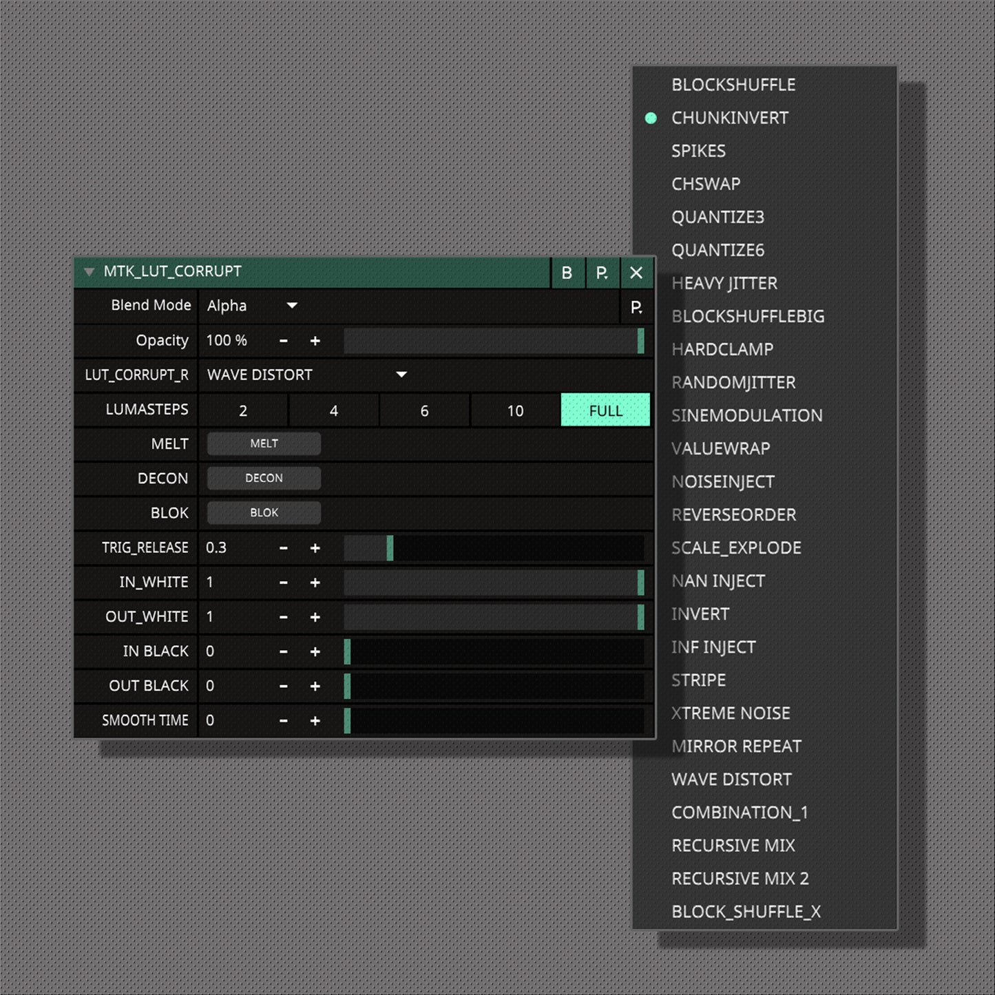 LUT Corrupt (Effect)