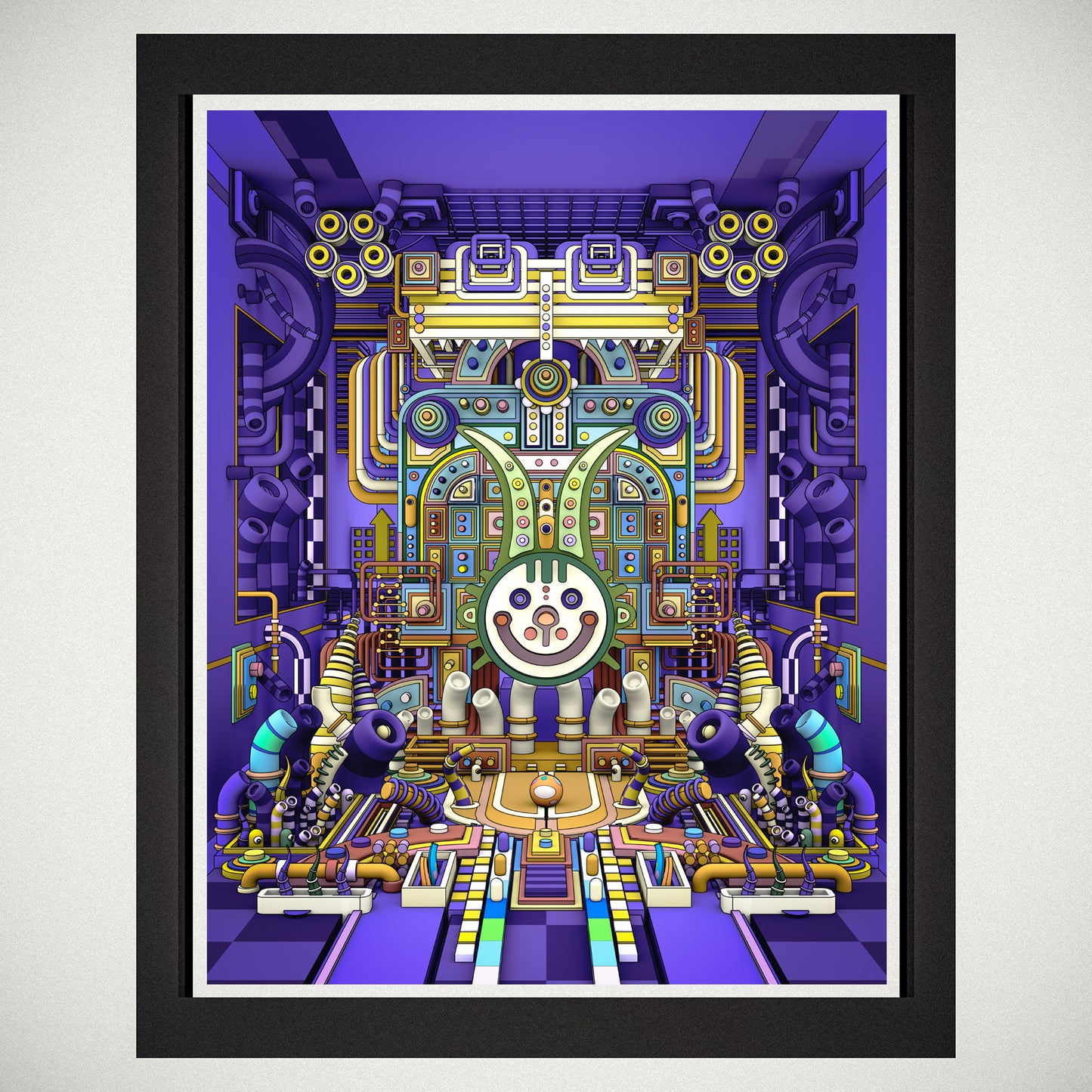 Harrypack & Matik - Bloo-matik (Fine Art Print)