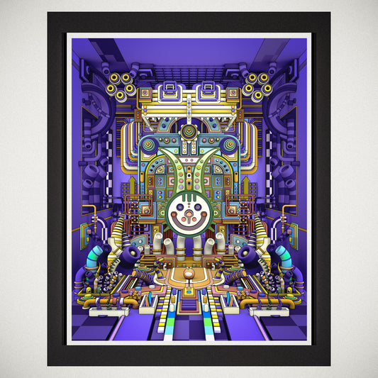 Harrypack & Matik - Bloo-matik (Fine Art Print)