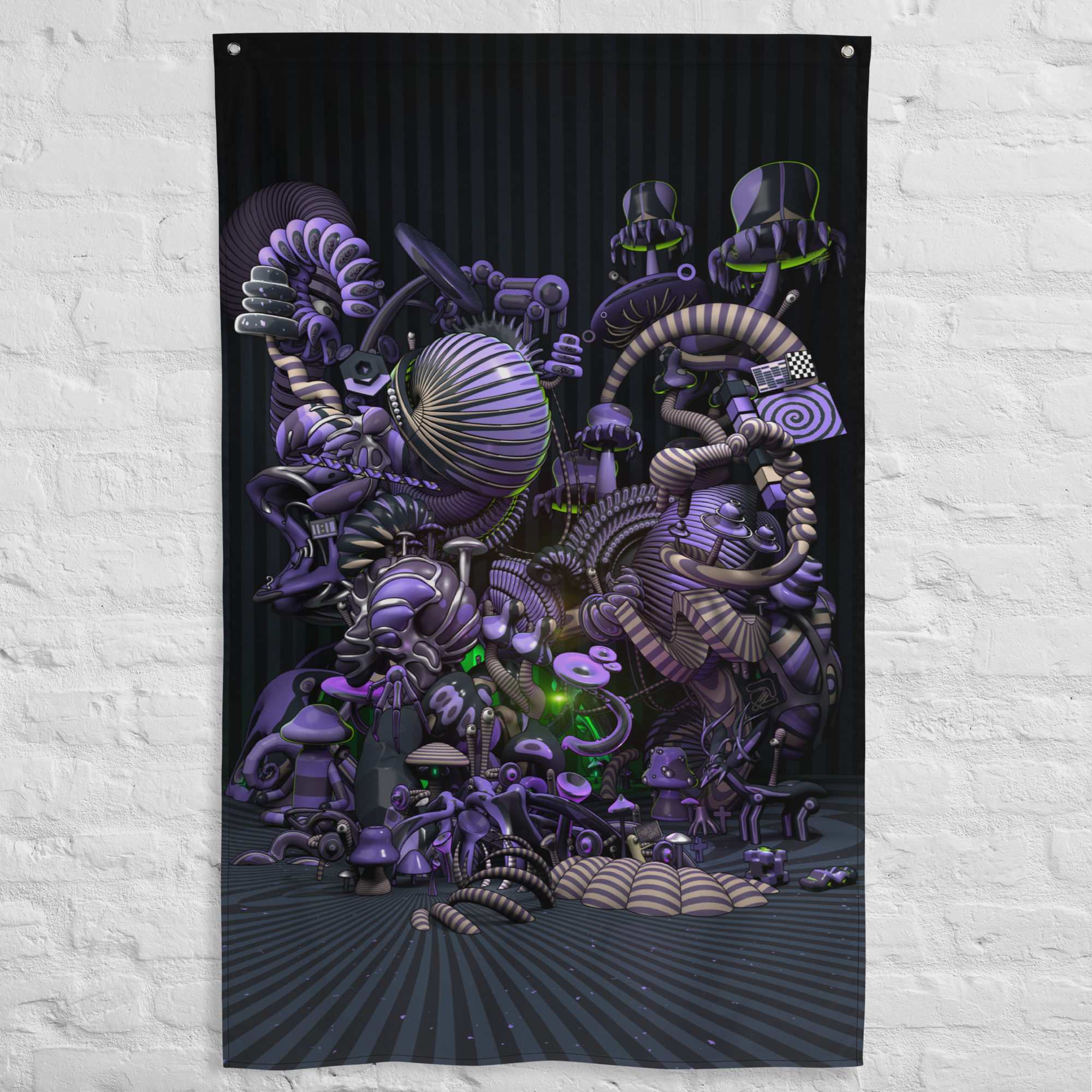 Matik Simple Design Neeko & Matik - Three (Tapestry) – Matik Design